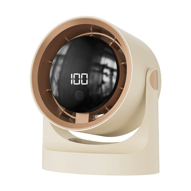 Mini Ventilador Recargable de Escritorio con Montaje en Pared