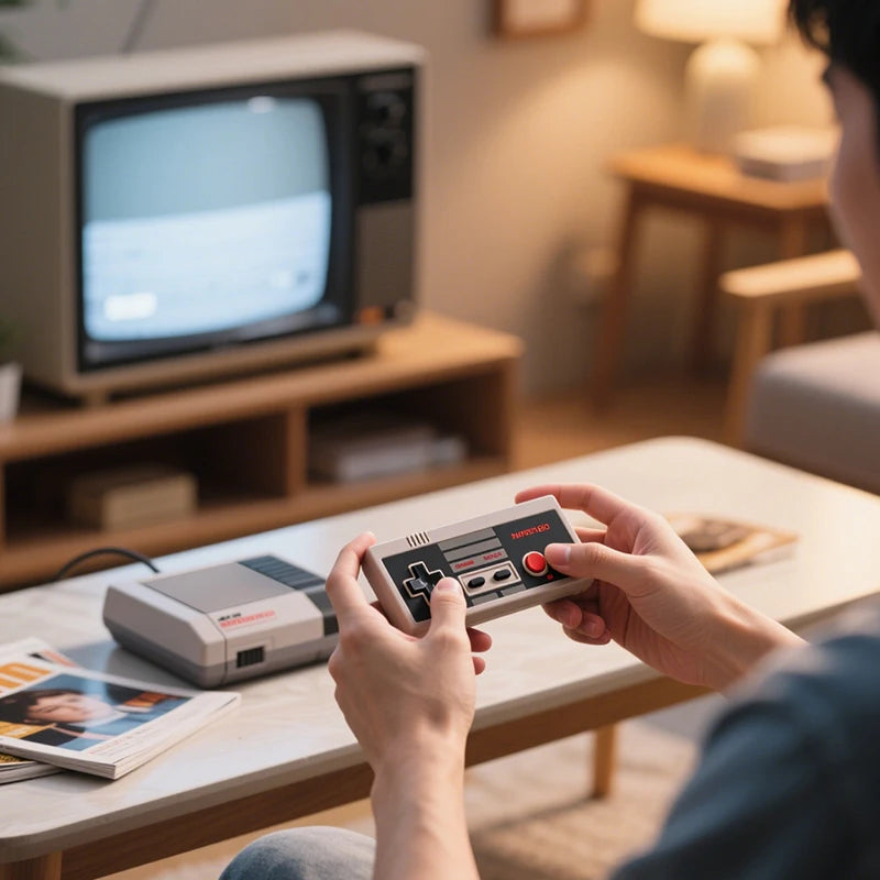 Consola Retro Familiar — 620 Juegos Clásicos con 2 Controles