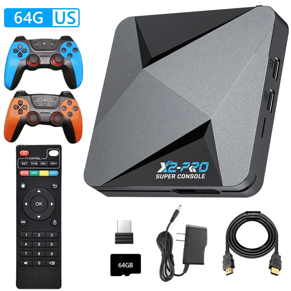 Super Console X2 Pro — 100,000 Juegos Retro en 4K