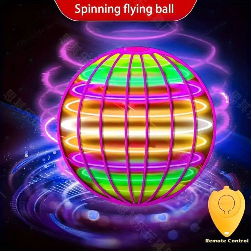 Flying Spinner Ball – Pelota Voladora con Luces LED que Regresa a tus Manos