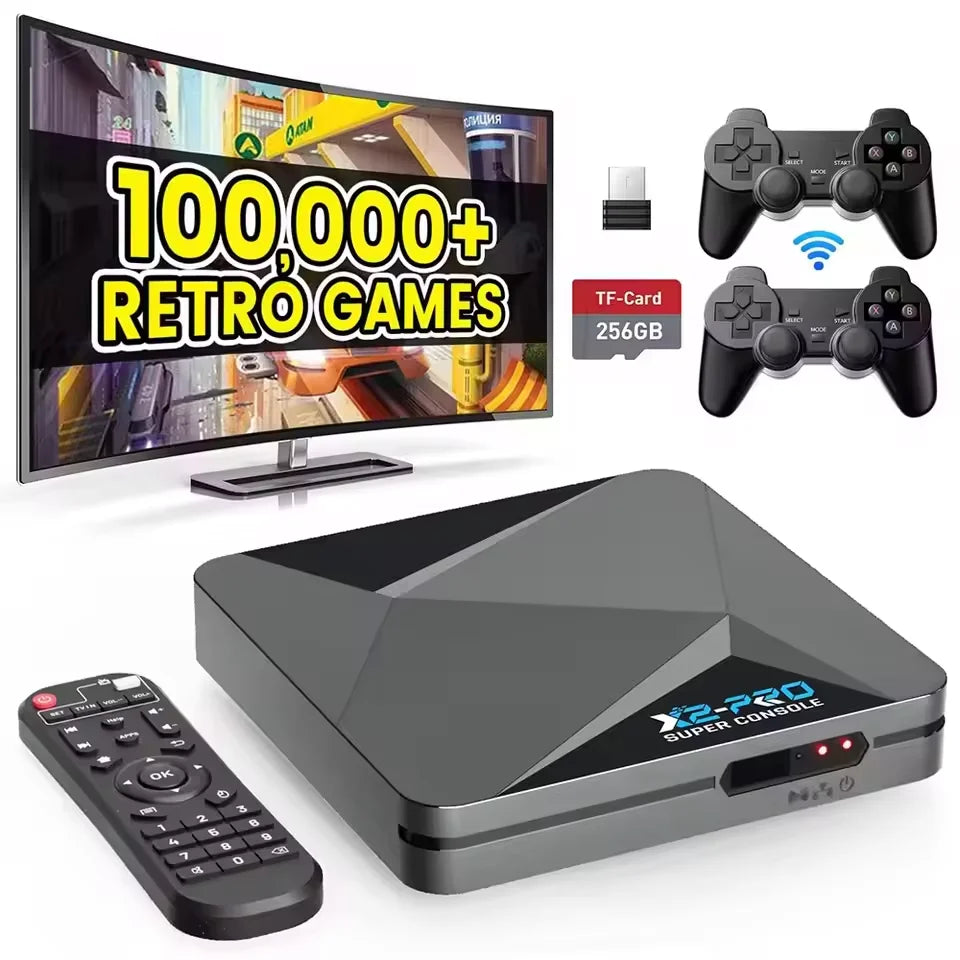Super Console X2 Pro — 100,000 Juegos Retro en 4K