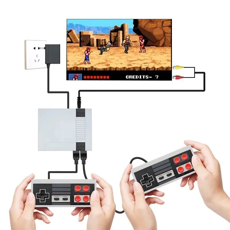 Consola Retro Familiar — 620 Juegos Clásicos con 2 Controles