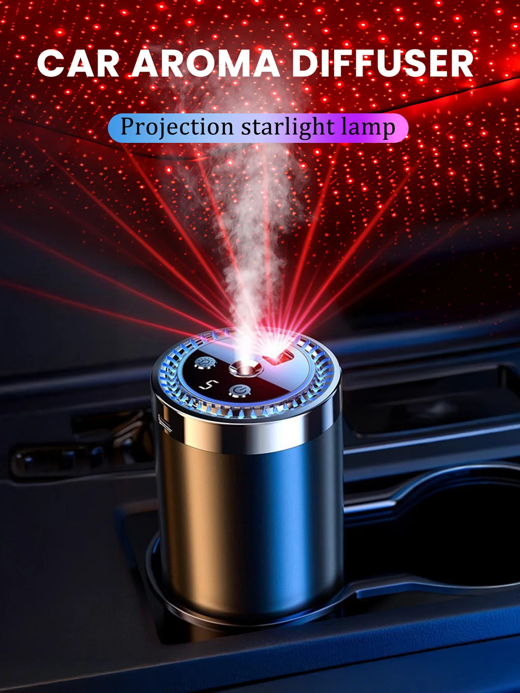 Aromatizador para carros eléctrico y recargable
