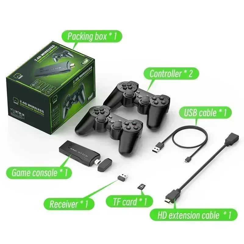 New stylish adult and child M8 home TV game console, 520 games, USB wireless dual P, 2.4G high-definition