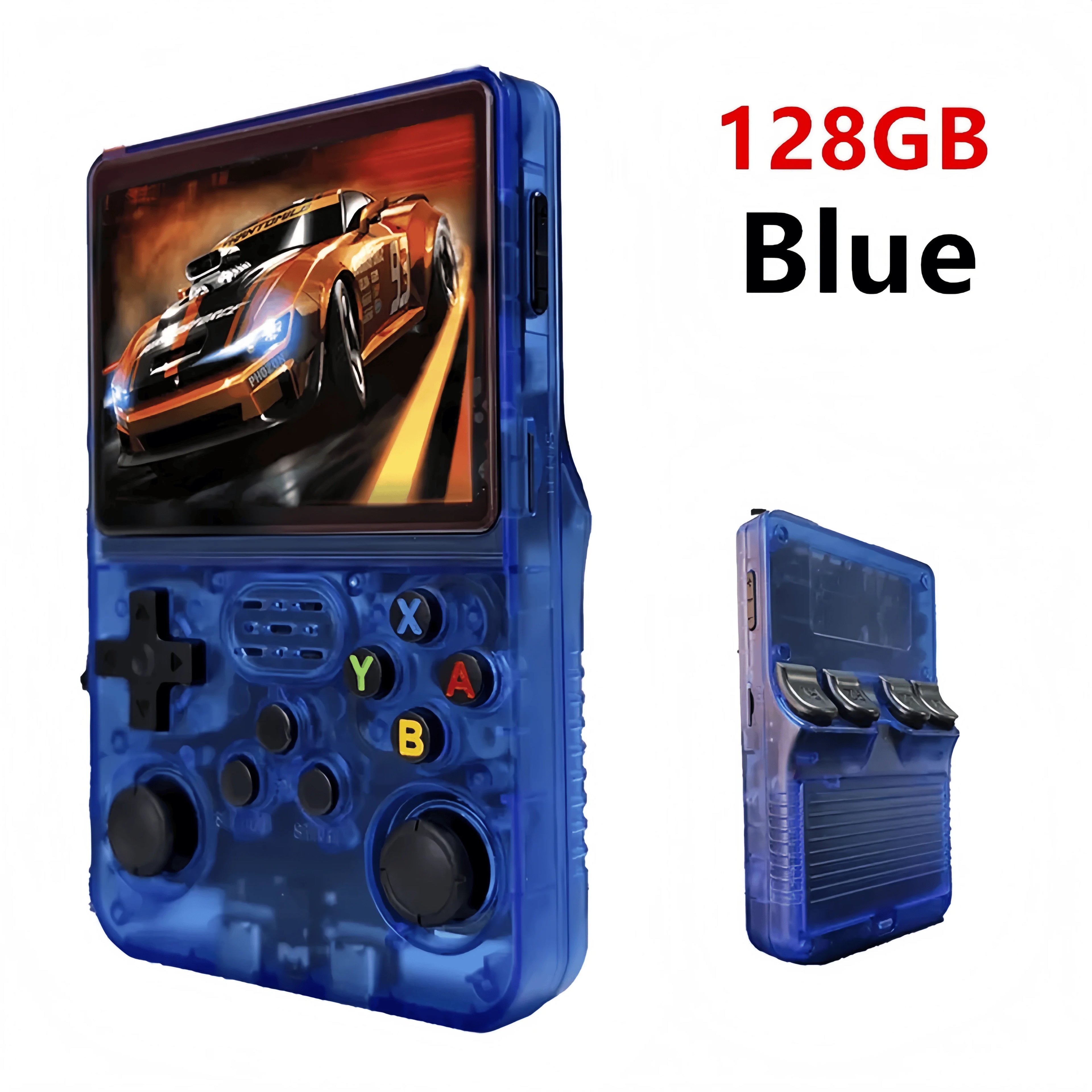Consola de Videojuegos Retro R36S – Pantalla IPS 3.5", 128GB, Miles de Juegos Incluidos
