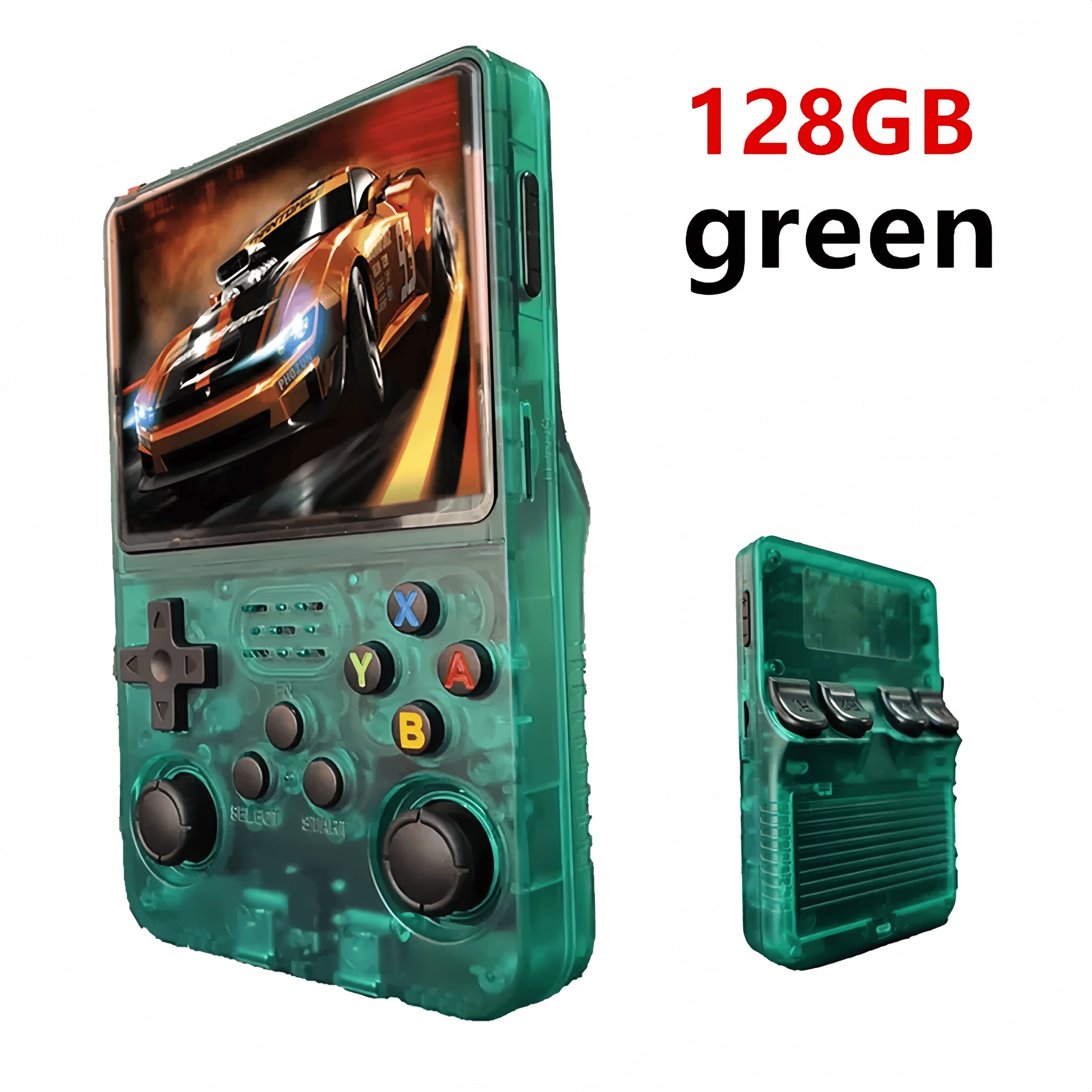 Consola de Videojuegos Retro R36S – Pantalla IPS 3.5", 128GB, Miles de Juegos Incluidos