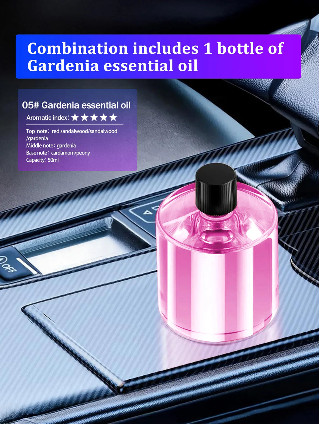 Aromatizador para carros eléctrico y recargable