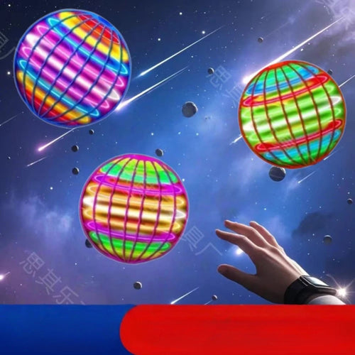 Flying Spinner Ball – Pelota Voladora con Luces LED que Regresa a tus Manos