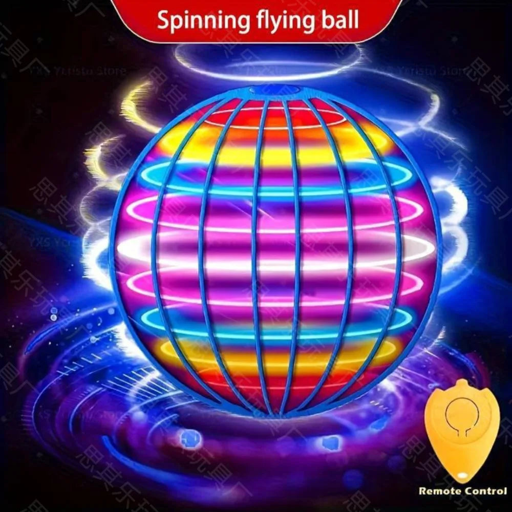 Flying Spinner Ball – Pelota Voladora con Luces LED que Regresa a tus Manos