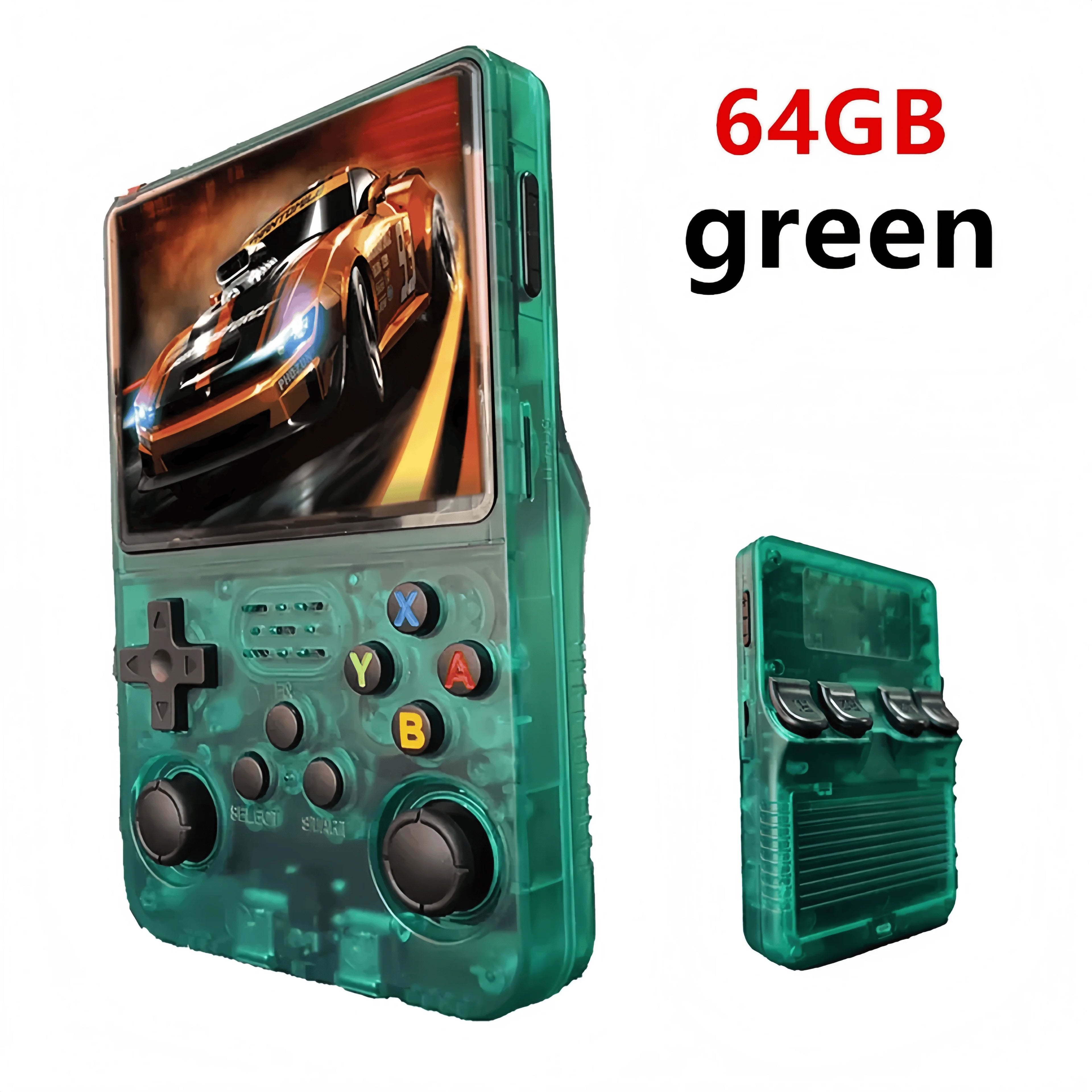 Consola de Videojuegos Retro R36S – Pantalla IPS 3.5", 128GB, Miles de Juegos Incluidos