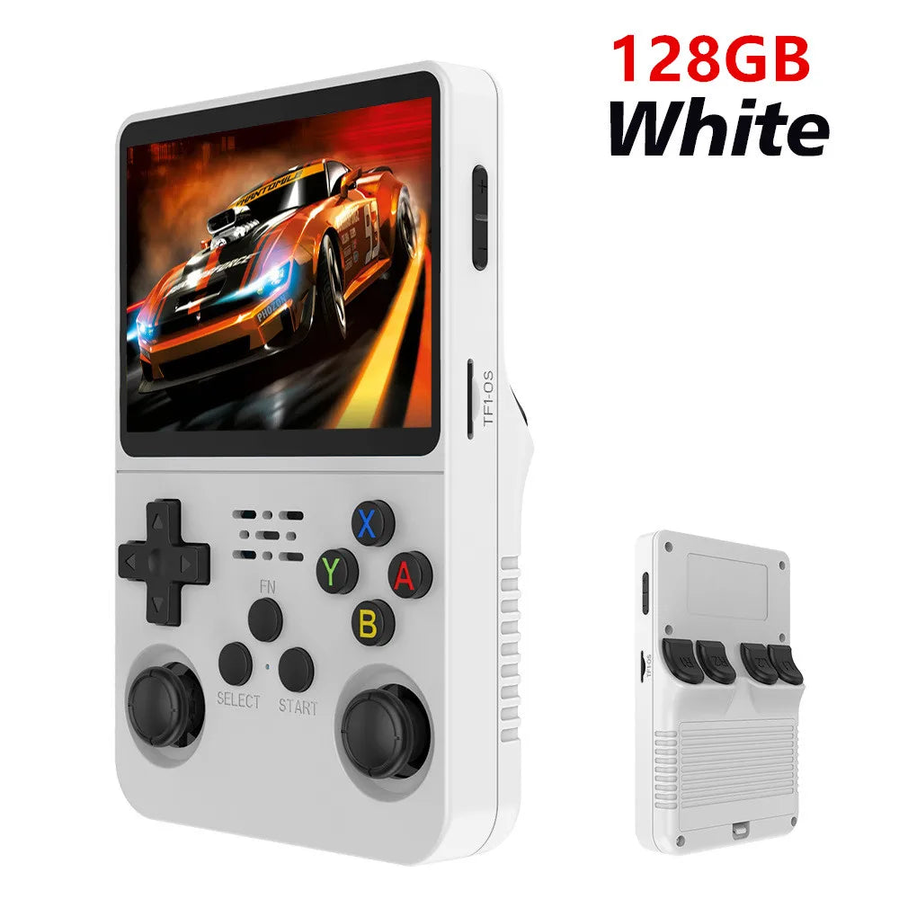 Consola de Videojuegos Retro R36S – Pantalla IPS 3.5", 128GB, Miles de Juegos Incluidos