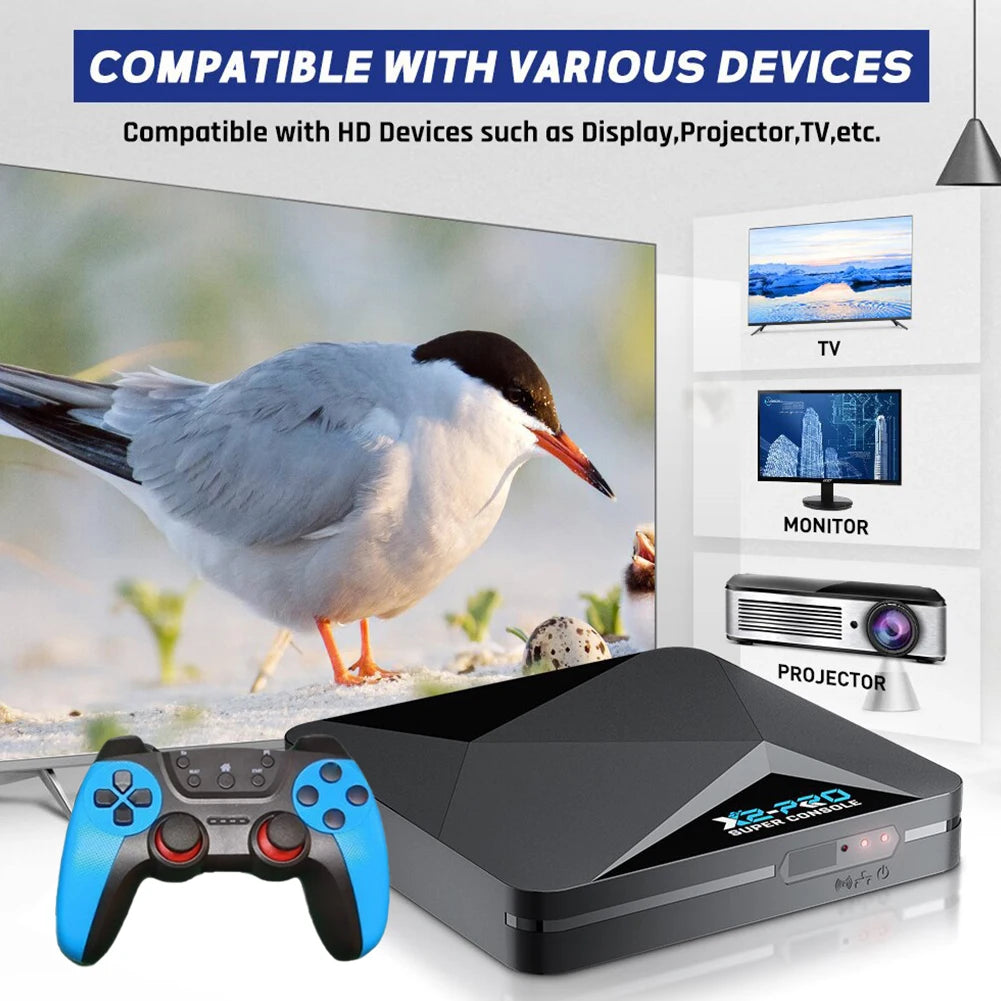 Super Console X2 Pro — 100,000 Juegos Retro en 4K