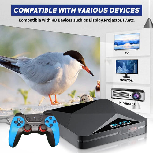 Super Console X2 Pro — 100,000 Juegos Retro en 4K