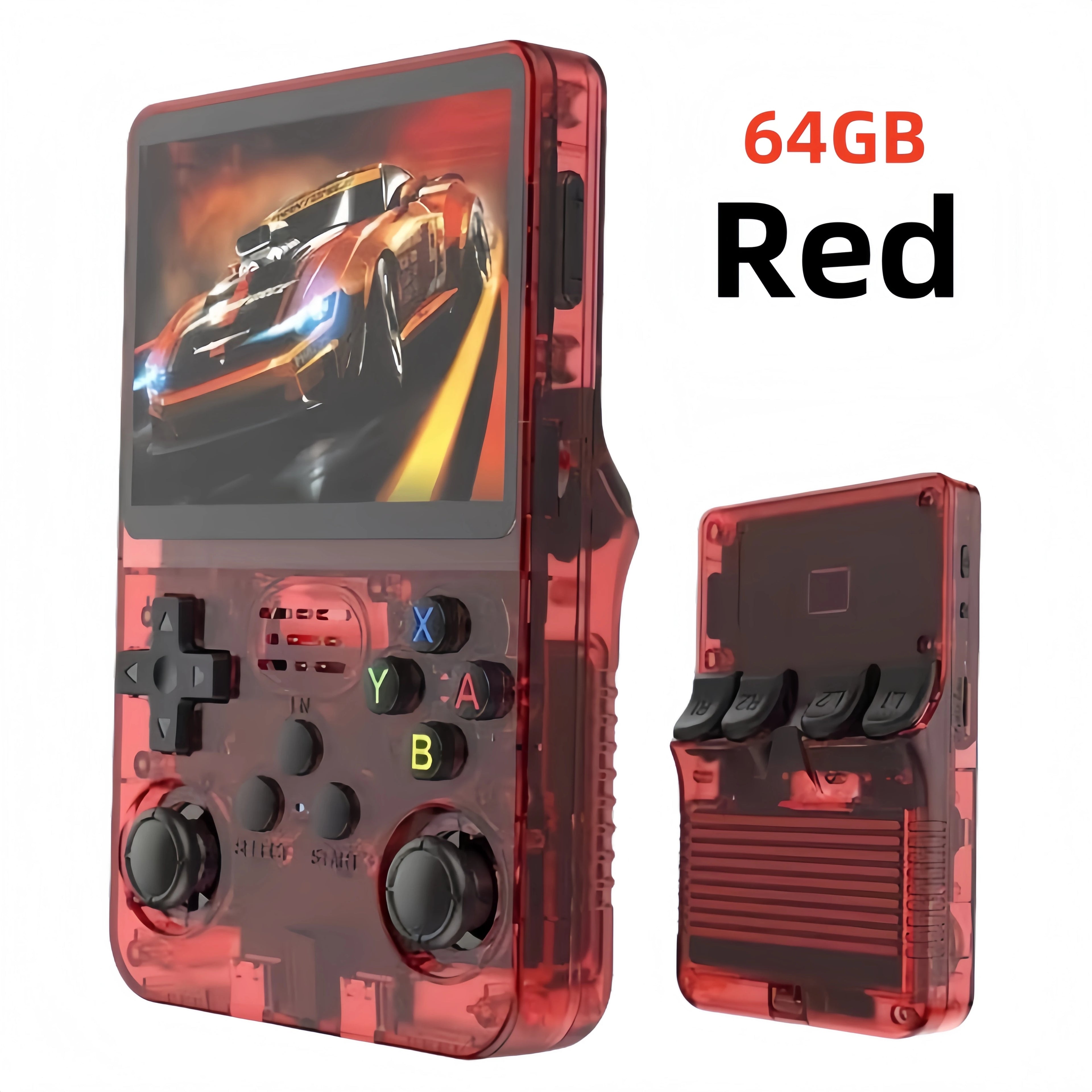 Consola de Videojuegos Retro R36S – Pantalla IPS 3.5", 128GB, Miles de Juegos Incluidos