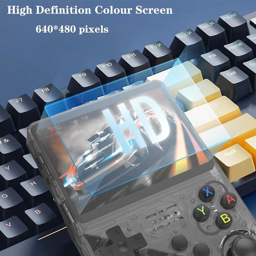 Consola de Videojuegos Retro R36S – Pantalla IPS 3.5", 128GB, Miles de Juegos Incluidos