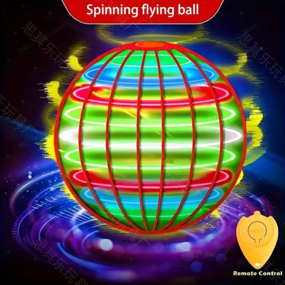 Flying Spinner Ball – Pelota Voladora con Luces LED que Regresa a tus Manos