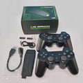 Home Video Game Controller Lite 4K Video Game M8 Console 64GB Dual Wireless Controllers, Nostalgic Retro Style
